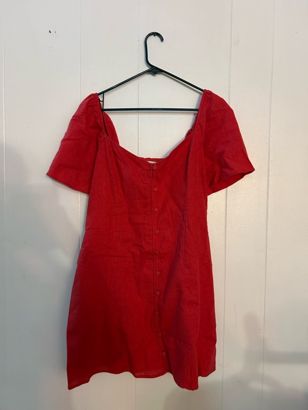 Abercrombie & Fitch Red Mini Dress